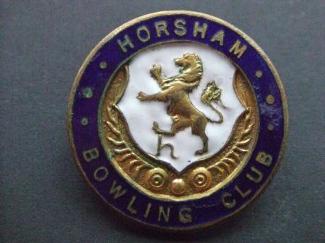 Bowling club Horsham West Sussex England